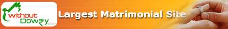 if you are searching for a new life partner to enter divine world of married life, Welcome to Withoutdowry.com promoted by Bitra Portals Pvt Ltd, trusted company since 1996. We are 100% safe, secure and genuine service provider. We preliminary investigated on every profile with our investigation team through our admin control panel and we will accept genuine profiles